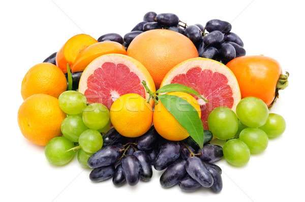 set of fruits and berries Stock photo © alinamd