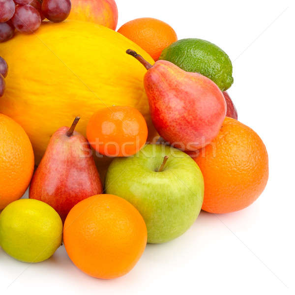 Gyümölcs bogyók izolált fehér háttér gyümölcsök Stock fotó © alinamd