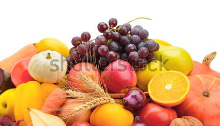 fruit and berries isolated on a white background Stock photo © alinamd