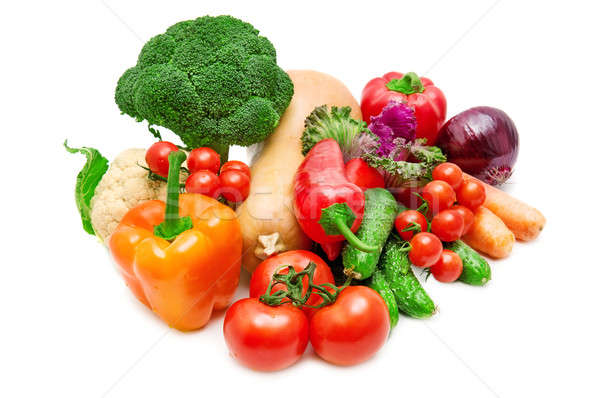 vegetable isolated on a white background Stock photo © alinamd