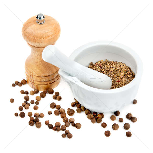 kitchen equipment for grinding spices Stock photo © alinamd