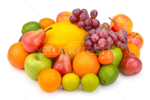 fruit and berries isolated on white Stock photo © alinamd