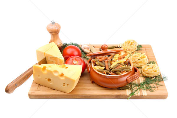 food and kitchen utensils  Stock photo © alinamd
