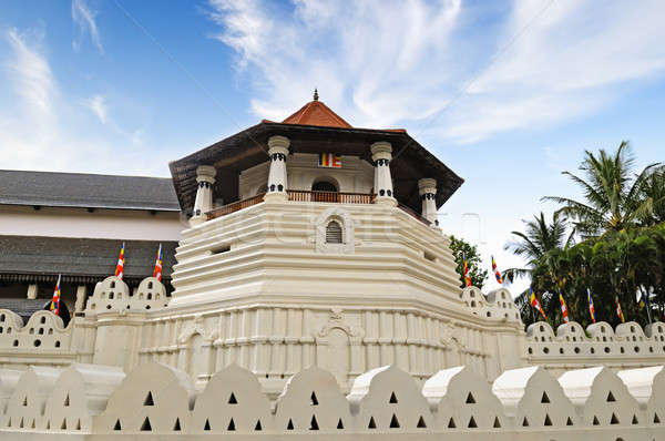 Buddhist Temple of the Tooth Relic (Sri Lanka, Kandy) Stock photo © alinamd