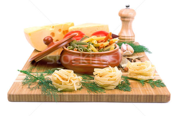 set of  food products Stock photo © alinamd