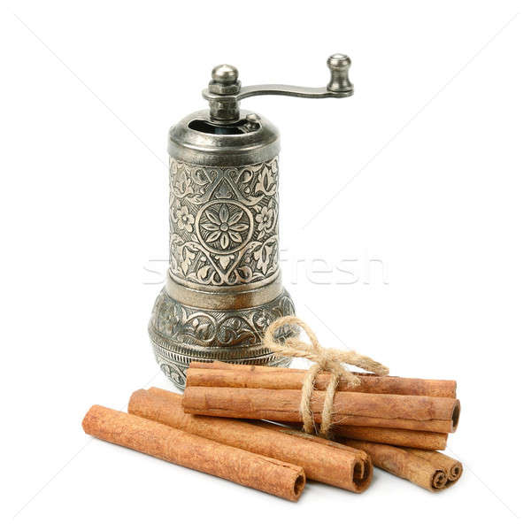 cinnamon and manual  grinder  Stock photo © alinamd