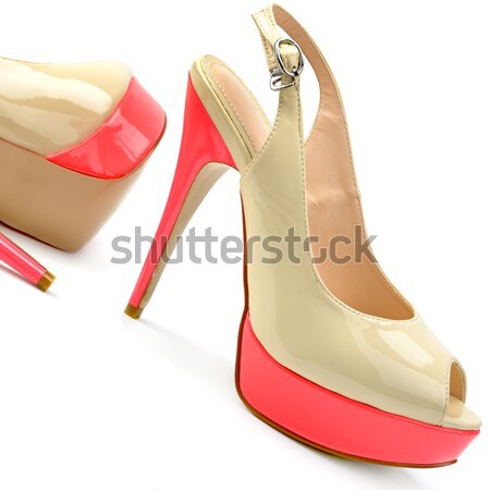 fashion shoes Stock photo © alinamd