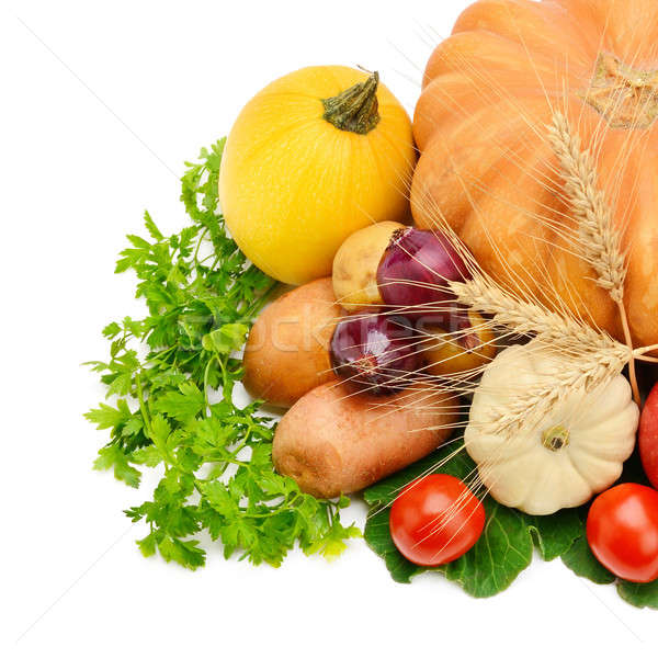 fruits and vegetables isolated on a white background Stock photo © alinamd