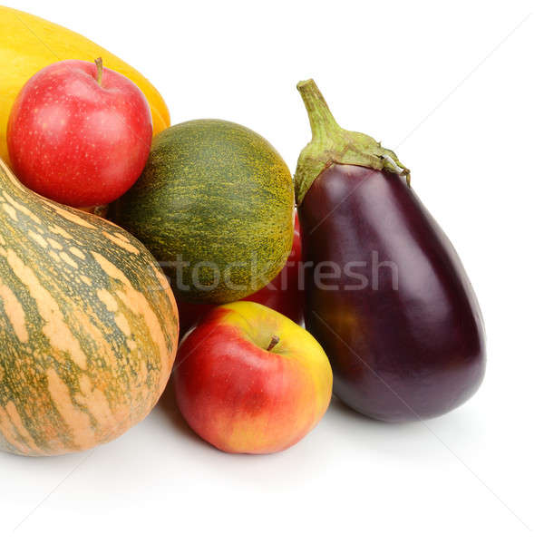 fruit and vegetable isolated on white background Stock photo © alinamd