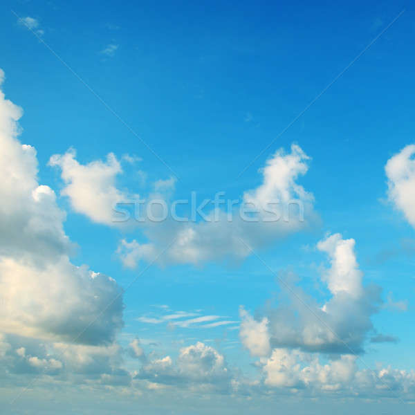 cumulus clouds in the blue sky Stock photo © alinamd