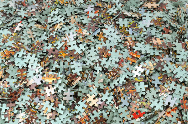 background from the set of puzzles Stock photo © alinamd