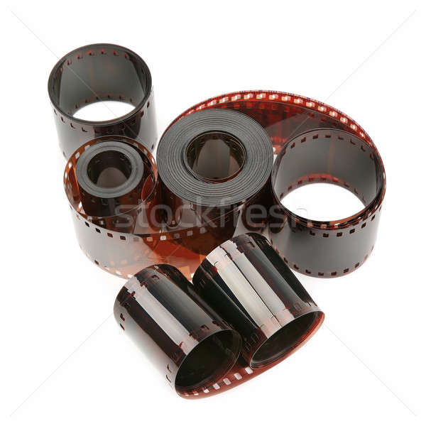 photographic film isolated on white background Stock photo © alinamd