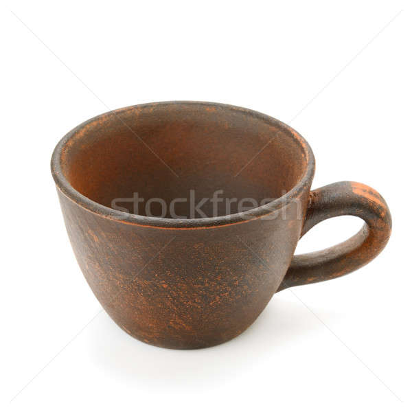 ceramic cup isolated on white background Stock photo © alinamd