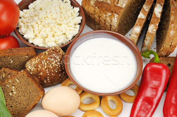 Naturelles produits oeuf pain blé [[stock_photo]] © alinamd