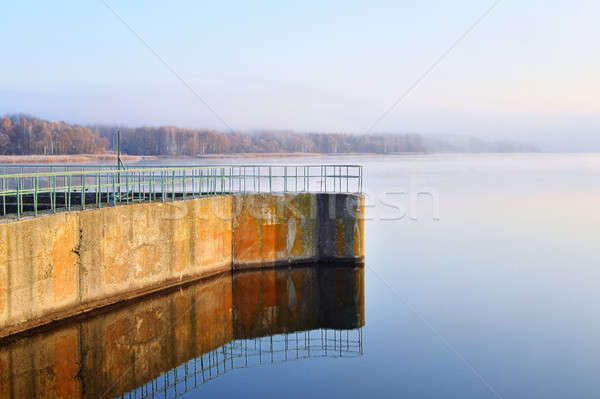 Dam reservoir Stock photo © AlisLuch