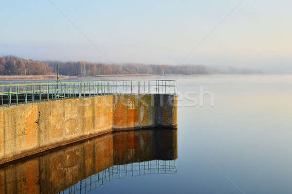 Dam reservoir Stock photo © AlisLuch