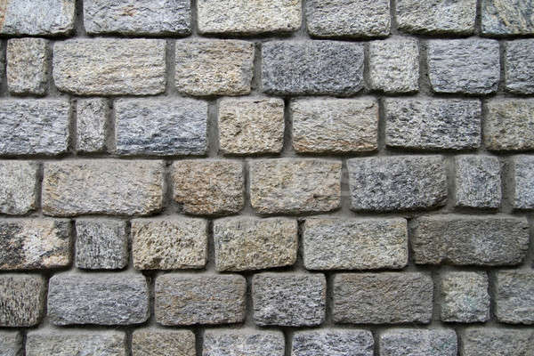 A wall built of stones. Stock photo © All32