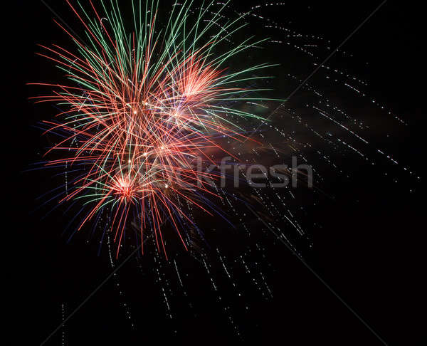 Fireworks in the night sky  Stock photo © All32