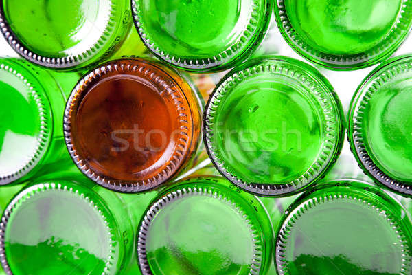 The bottoms of bottles Stock photo © All32