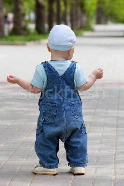 Stock photo: A little boy