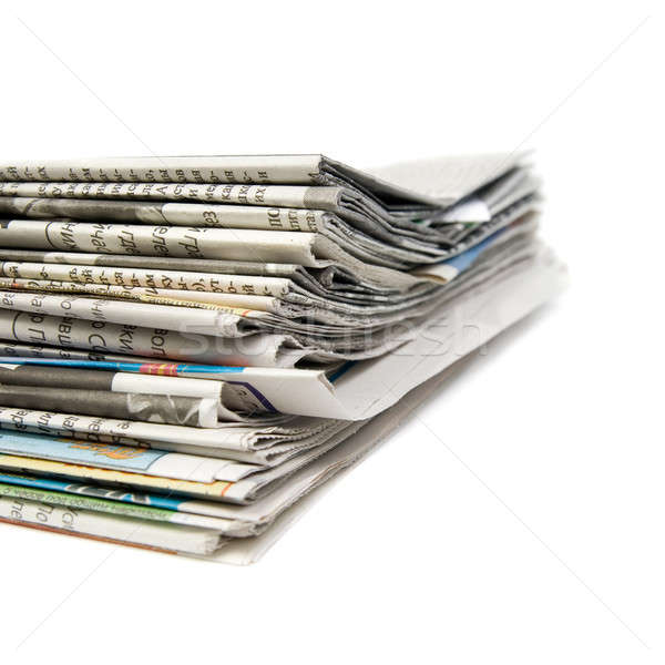 Stack of newspapers  Stock photo © All32