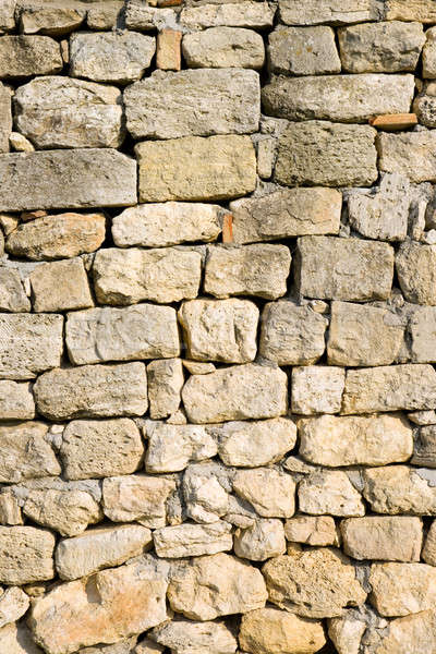 A wall built of stones.  Stock photo © All32