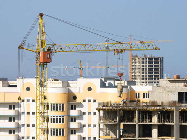 Building crane. Stock photo © All32
