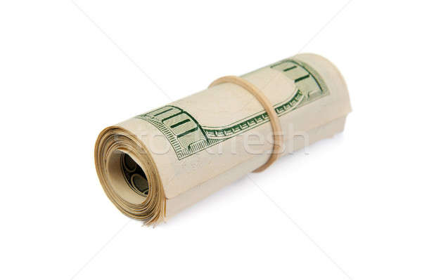 Rolled up dollar bills Stock photo © All32