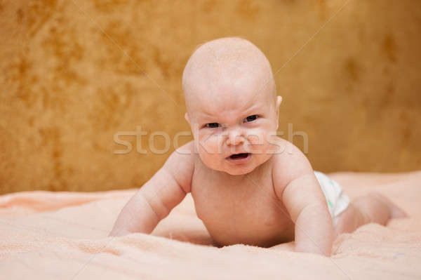Small child expresses his displeasure Stock photo © All32