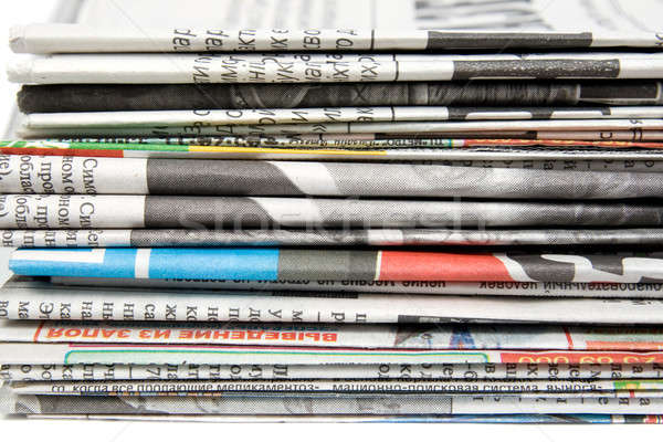 Stack of newspapers  Stock photo © All32