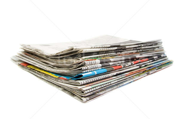 Stack of newspapers  Stock photo © All32