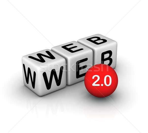web 2.0 icon Stock photo © almagami