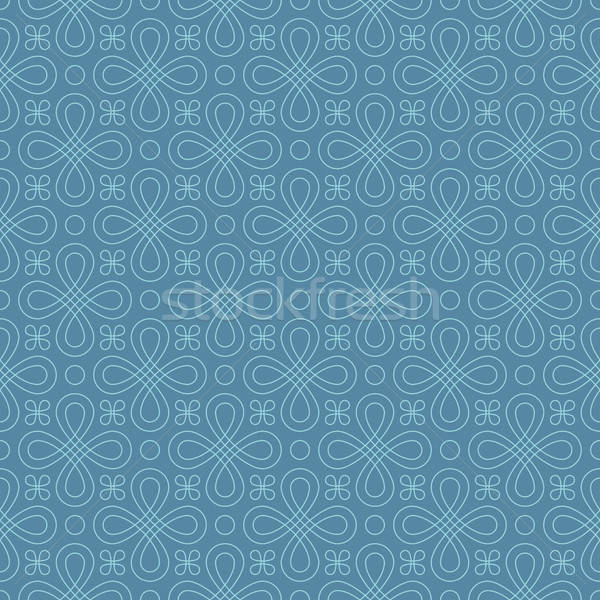 Neutral linear Fanfare Muster geometrischen Stock foto © almagami
