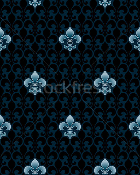 fleur de lis seamless pattern Stock photo © almagami