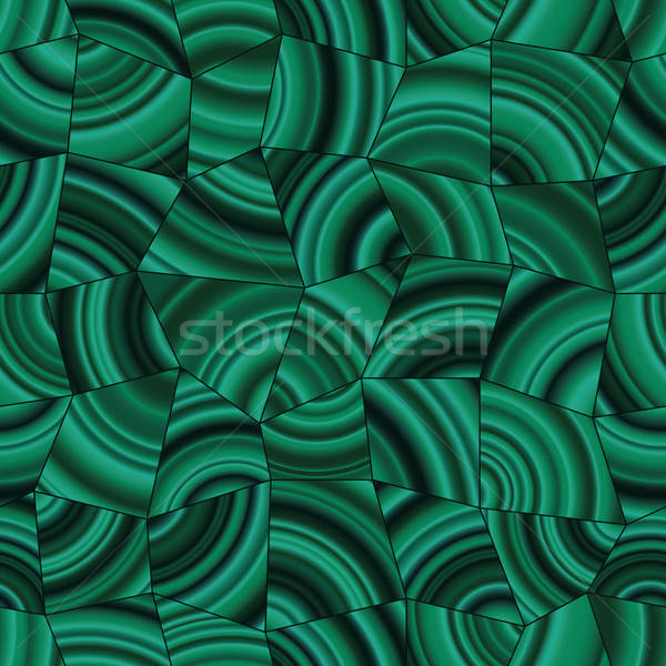 Imagine de stoc: întuneric · verde · malachit · model · mozaic · abstract