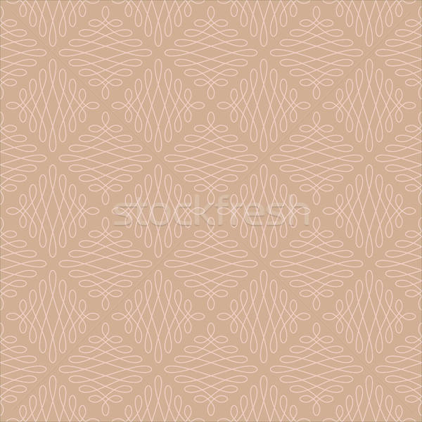 Neutral linear Fanfare Muster geometrischen Stock foto © almagami