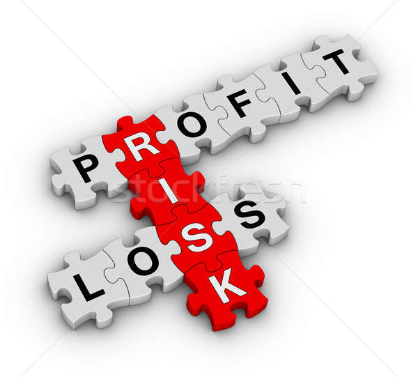 商業照片: 風險管理 · 拼圖 · 錢 · 紅色 · 金融 · 市場