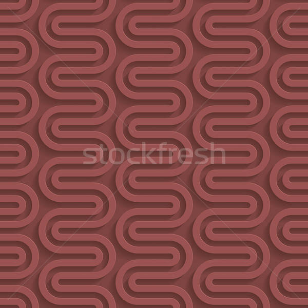 Marsala color perforated paper. Stock photo © almagami