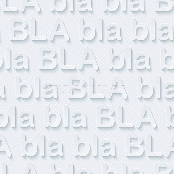 Bla-bla-bla walpaper. Stock photo © almagami