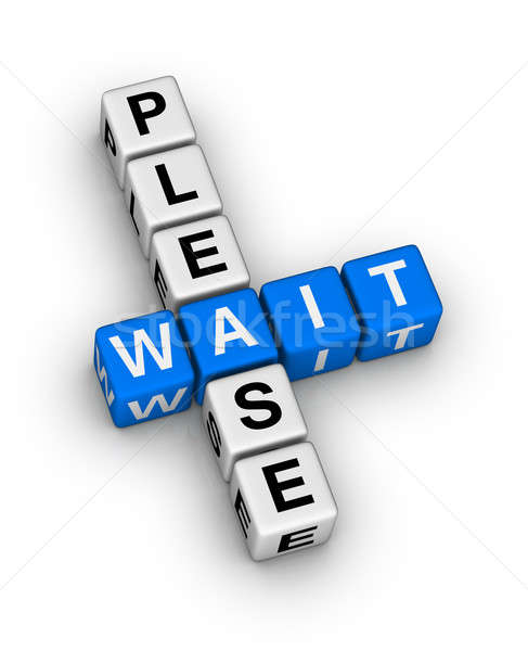 Please Wait Stock photo © almagami