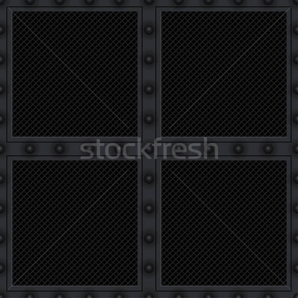 Kohlenstoff Kloake Platte Fenster Industrie Stock foto © almagami
