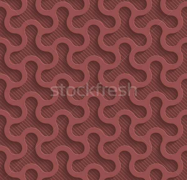 Marsala color perforated paper. Stock photo © almagami