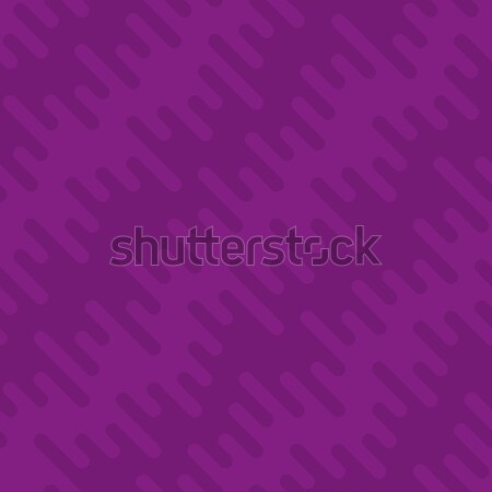 Stock photo: Waveform Irregular Rounded Lines Seamless Pattern