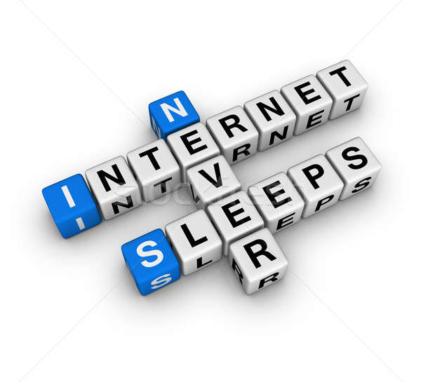 internet never sleeps Stock photo © almagami