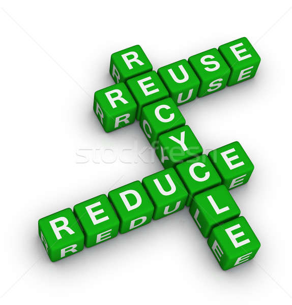 reuse, reduce and recycle Stock photo © almagami