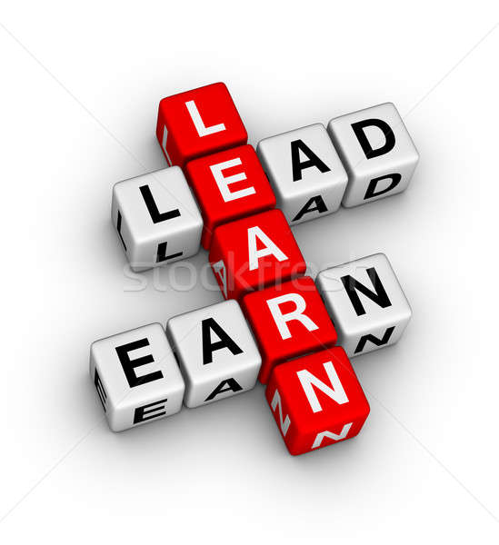 Learn to Lead and Earn Stock photo © almagami