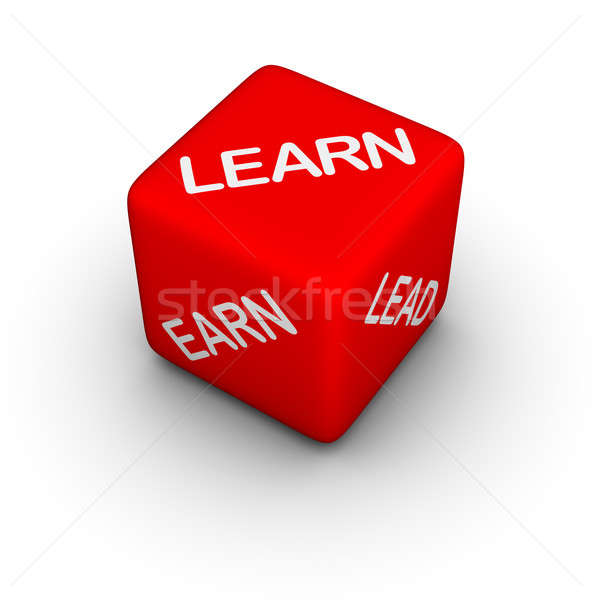 learn, earn, lead Stock photo © almagami