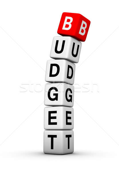 budget breakdown Stock photo © almagami