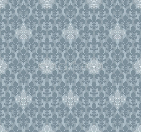 Fleur-de-lis seamless wallpaper. Stock photo © almagami