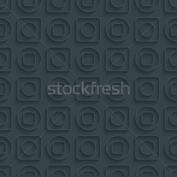 Circless and squares seamless pattern. Stock photo © almagami